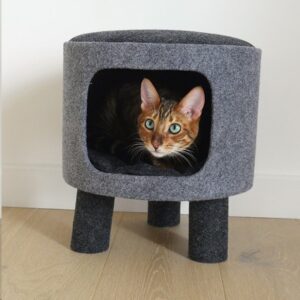 Charcoal Cat Condo from Rosewood