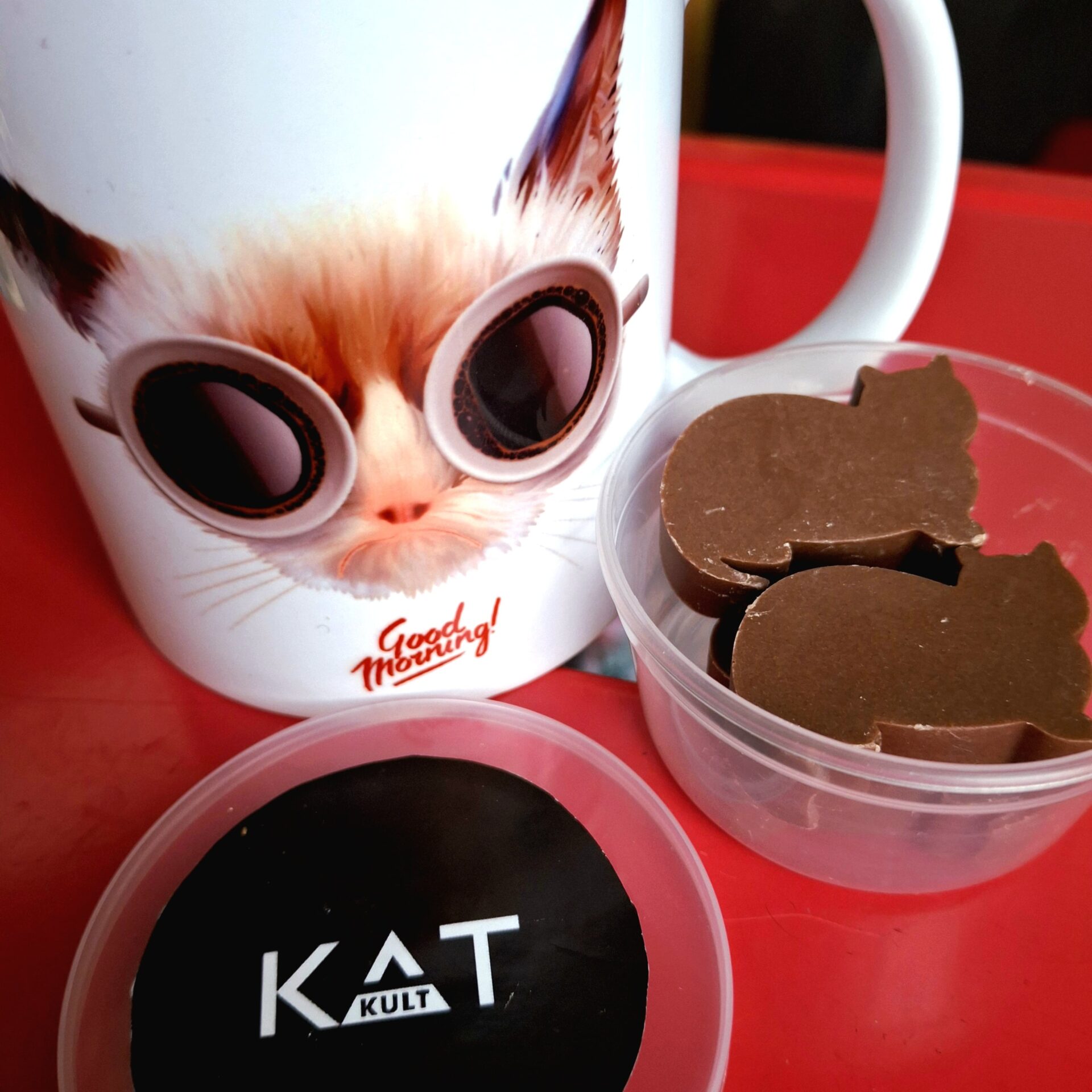Good Morning Coffee Cat Mug - Image 3